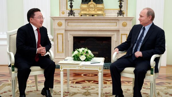 普京：夏天将举行俄罗斯、蒙古和中国领导人三边会议 - 俄罗斯卫星通讯社