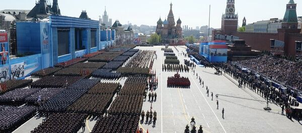 纪念伟大卫国战争（1941-1945）胜利70周年阅兵 - 俄罗斯卫星通讯社