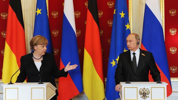 默克爾聲明，德國將與俄羅斯共同協作 - 俄羅斯衛星通訊社