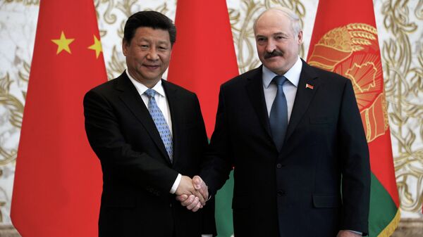 卢卡申科与中国副主席讨论将来与习近平的会晤 - 俄罗斯卫星通讯社