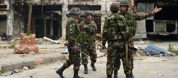 消息人士：叙利亚军队解放了伊国在霍姆斯省最大据点Al-Suhne市 - 俄罗斯卫星通讯社