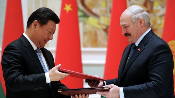 白俄羅斯與中國領導人認可中白工業園發展藍圖 - 俄羅斯衛星通訊社