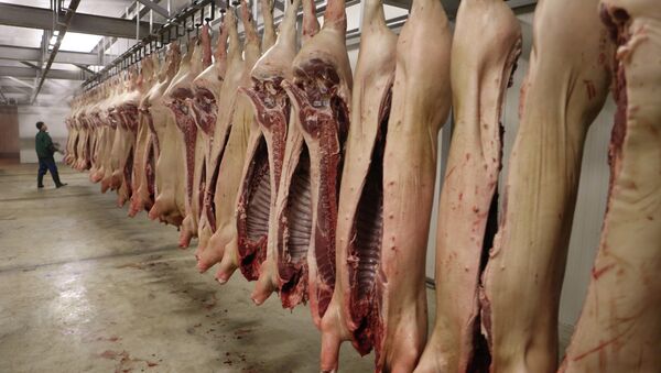 中国质检总局将于8月份检查有意向中国出口肉制品的俄企 - 俄罗斯卫星通讯社