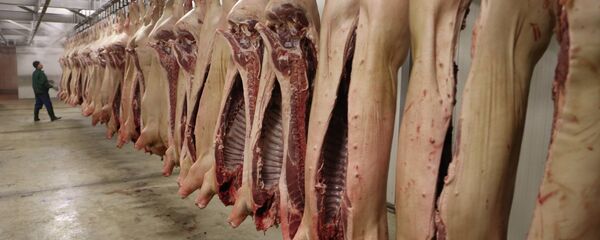 中国肉类产品市场上巴西将是俄主要竞争对手 - 俄罗斯卫星通讯社