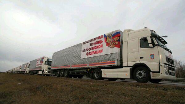 人道主義援助車隊 - 俄羅斯衛星通訊社