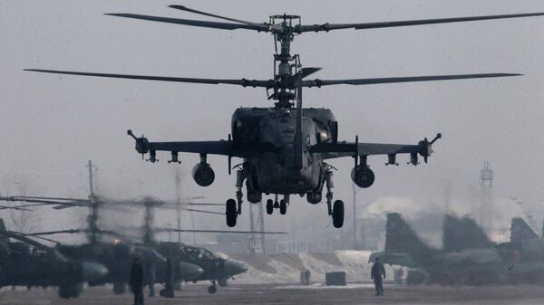 卡-52“短吻鳄”武装直升机 - 俄罗斯卫星通讯社