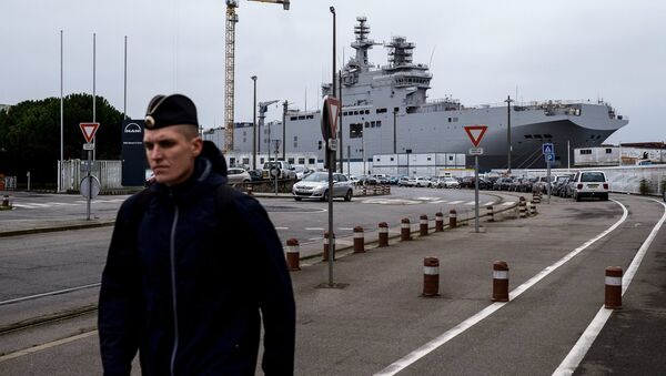 法國上將：不需要法國海軍為俄建造“西北風”級直升機航母 - 俄羅斯衛星通訊社