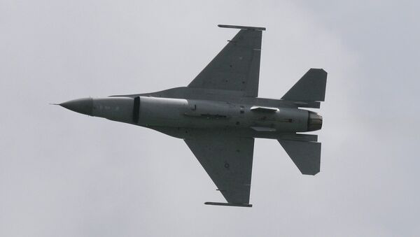 台灣學員駕駛的F-16戰機在亞利桑那州墜毀 現場尋獲殘骸 - 俄羅斯衛星通訊社