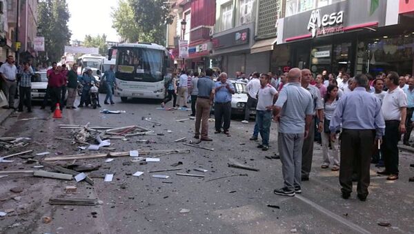 土耳其两处亲库尔德政党总部发生爆炸 - 俄罗斯卫星通讯社