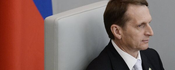 俄对外情报局局长谢尔盖∙纳雷什金 - 俄罗斯卫星通讯社