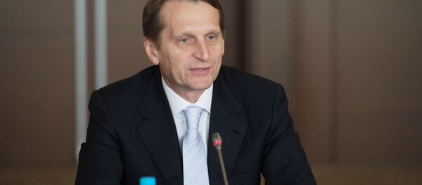 俄羅斯國家杜馬主席謝爾蓋•納雷什金 - 俄羅斯衛星通訊社