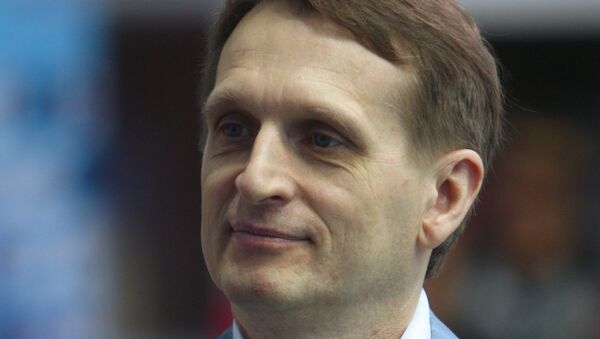 俄羅斯國家杜馬主席謝爾蓋•納雷什金 - 俄羅斯衛星通訊社