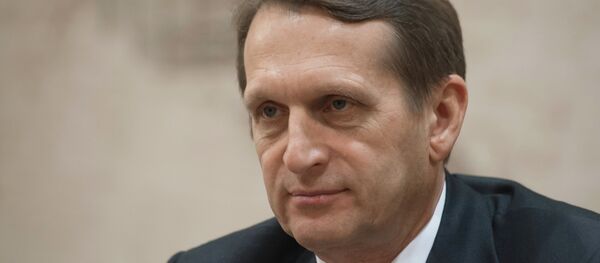 俄羅斯國家杜馬主席謝爾蓋•納雷什金 - 俄羅斯衛星通訊社