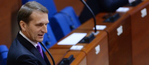 俄羅斯國家杜馬主席謝爾蓋•納雷什金 - 俄羅斯衛星通訊社