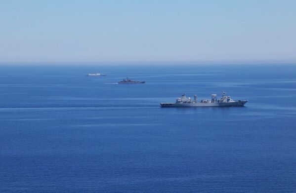 俄中在地中海举行联合军演 - 俄罗斯卫星通讯社