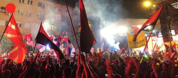 政治学家：马其顿抗议是俄罗斯和西方的又一次地缘政治斗争 - 俄罗斯卫星通讯社