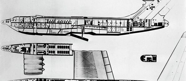 地效飞行器的示意图 - 俄罗斯卫星通讯社