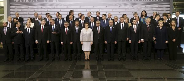 欧盟东部伙伴关系峰会 欧盟东部伙伴关系峰会 - 俄罗斯卫星通讯社