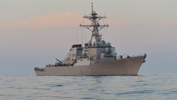 美国海军驱逐舰打着“和平与稳定”的旗号进入黑海 - 俄罗斯卫星通讯社