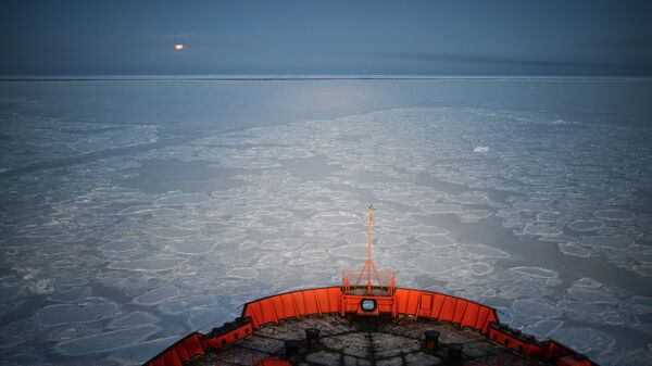 俄羅斯“北極”號破冰船將於2016年5月下水 - 俄羅斯衛星通訊社
