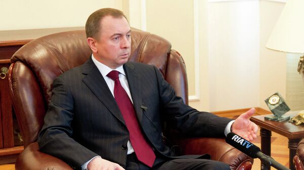 白俄外长：“东方伙伴关系”没能成为联系东西方的环节 - 俄罗斯卫星通讯社