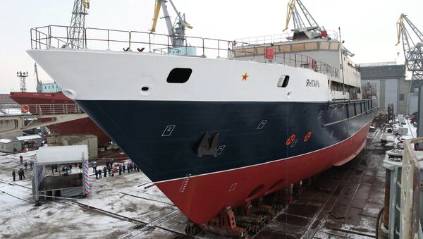 “琥珀”號海洋輪船移交給俄國防部 - 俄羅斯衛星通訊社