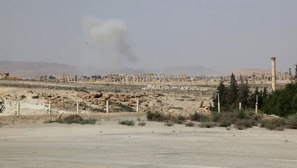 敘利亞空軍襲擊巴爾米拉城武裝分子堡壘 - 俄羅斯衛星通訊社