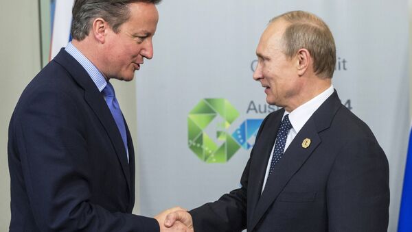 卡梅伦：英国愿意与俄罗斯就打击“伊斯兰国”开展合作 - 俄罗斯卫星通讯社