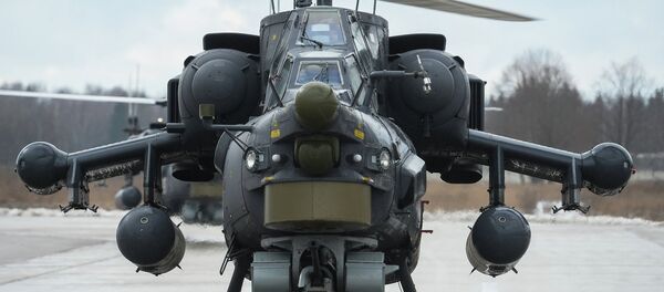 米-28HM攻击直升机 米-28HM攻击直升机 - 俄罗斯卫星通讯社