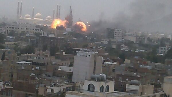 阿拉伯聯軍繼續空襲也門 - 俄羅斯衛星通訊社