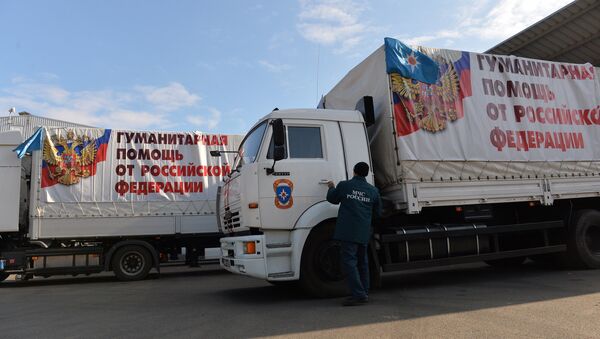 人道主義援助車隊 - 俄羅斯衛星通訊社