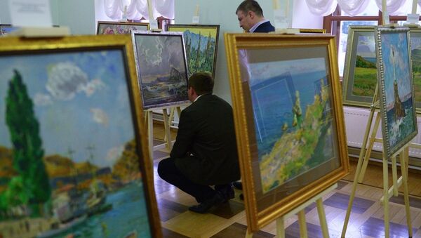俄著名画家作品北京拍卖成功 总成交额超3千万人民币 - 俄罗斯卫星通讯社