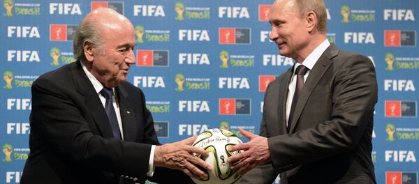 普京:FIFA官员被捕是美国试图将管辖范围扩至他国之举 普京:FIFA官员被捕是美国试图将管辖范围扩至他国之举 - 俄罗斯卫星通讯社