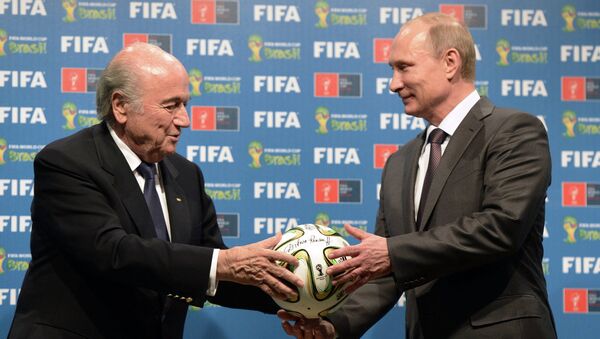 普京：FIFA官员被捕是美国试图将管辖范围扩至他国之举 - 俄罗斯卫星通讯社