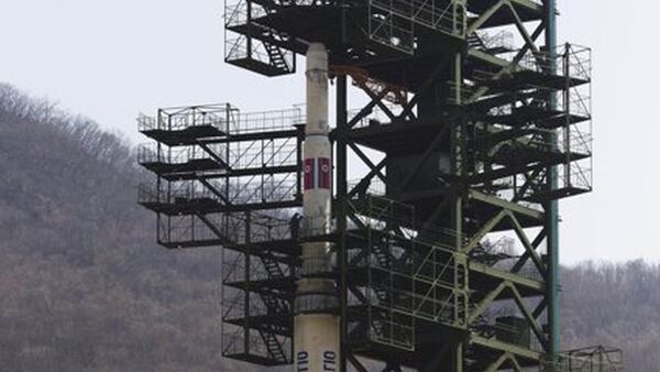 媒体：朝鲜建设西海航天发射场发射台屋顶 - 俄罗斯卫星通讯社