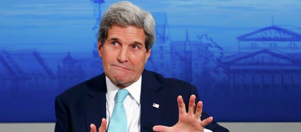 美國務卿在法國從自行車上跌落後在日內瓦住院 - 俄羅斯衛星通訊社