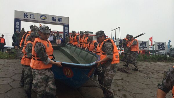 中国“东方之星”号沉船事故已经造成331人死亡 - 俄罗斯卫星通讯社
