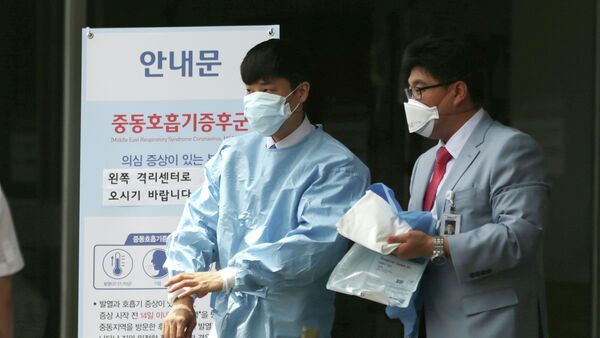 在韓國已達50人受到冠狀病毒感染 - 俄羅斯衛星通訊社