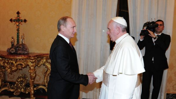 梵蒂岡發言人：羅馬教皇6月10日將與普京會晤 - 俄羅斯衛星通訊社