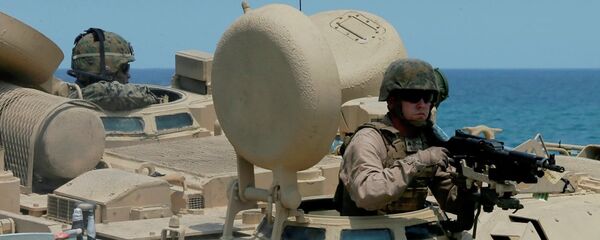 U.S. troops - 俄罗斯卫星通讯社