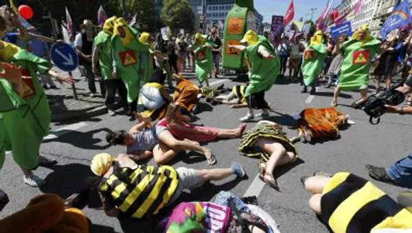 抗議者稱100多人在巴伐利亞與警方衝突中受傷 - 俄羅斯衛星通訊社