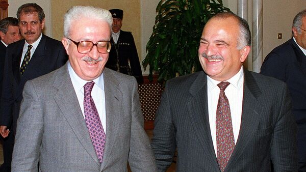 伊拉克前外長阿齊茲在獄中去世 - 俄羅斯衛星通訊社