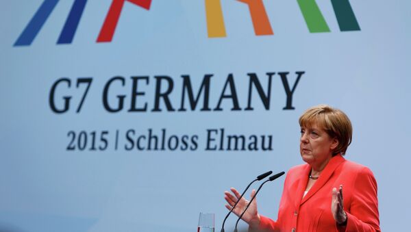 德国总理：七国集团首脑或因乌克兰冲突加强对俄制裁 - 俄罗斯卫星通讯社
