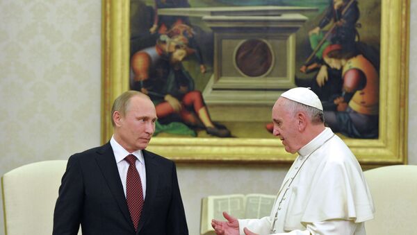 烏克蘭將成為普京在梵蒂岡與羅馬教皇會晤的主要議題之一 - 俄羅斯衛星通訊社
