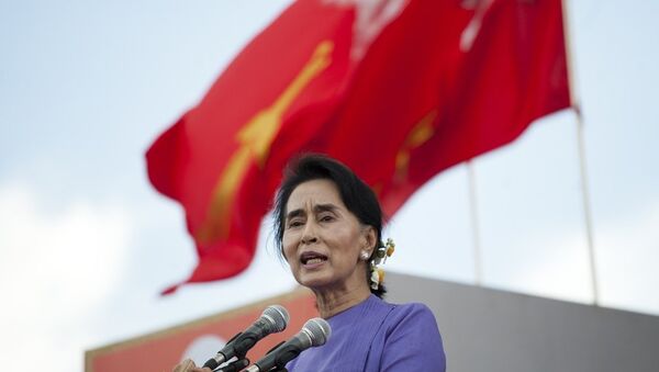 緬甸反對派領導人欲在大選後“高於總統” - 俄羅斯衛星通訊社