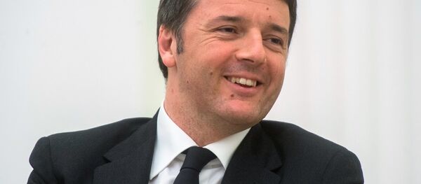 意大利总理伦齐 意大利总理伦齐 - 俄罗斯卫星通讯社