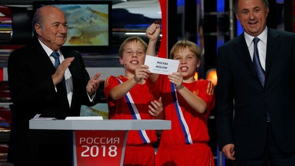 俄在2018年世界杯足球賽舉辦地選擇期間按規定行事 - 俄羅斯衛星通訊社
