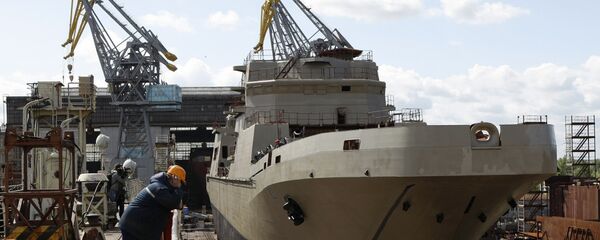 俄联合造船公司拟与外国伙伴共建造船合资企业 俄联合造船公司拟与外国伙伴共建造船合资企业 - 俄罗斯卫星通讯社