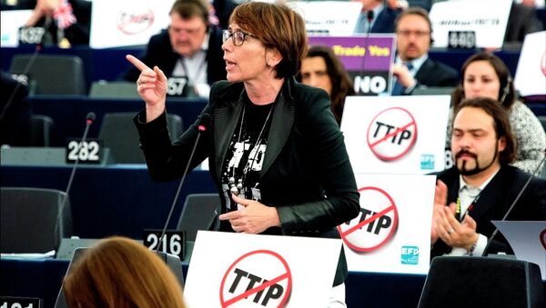 欧盟因意见分歧延期TTIP投票 - 俄罗斯卫星通讯社