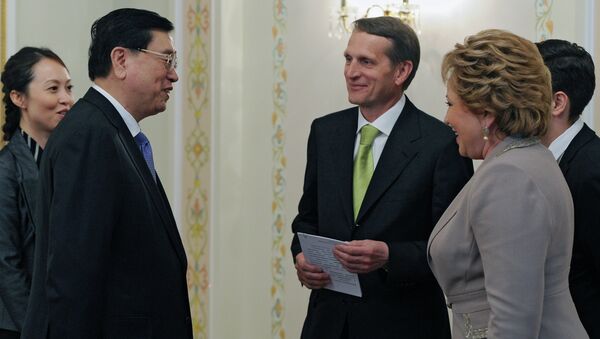 俄杜馬議員：俄中議會合作對絲綢之路經濟帶與歐亞經濟聯盟對接很重要 - 俄羅斯衛星通訊社